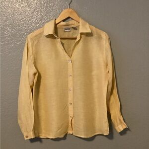 Chico's Linen/Silk Blend Blouse